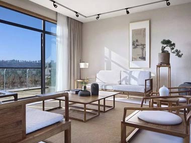 靜(jìng)谧安逸的(de)禅意中式